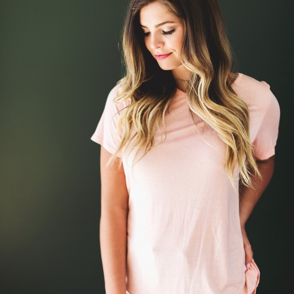 Pink Floral Tee - Picture 3 of 3